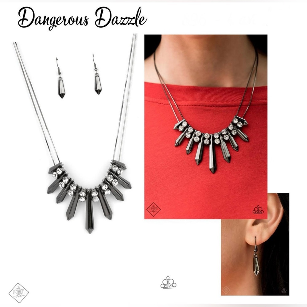Gunmetal Necklace